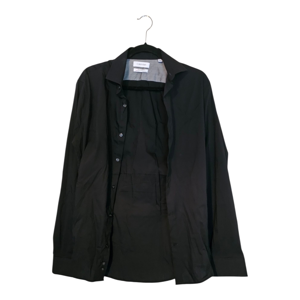 Men's Calvin Klein Black Dress Shirt